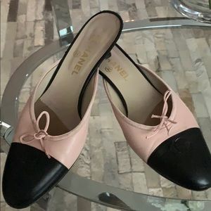 Chanel authentic mules